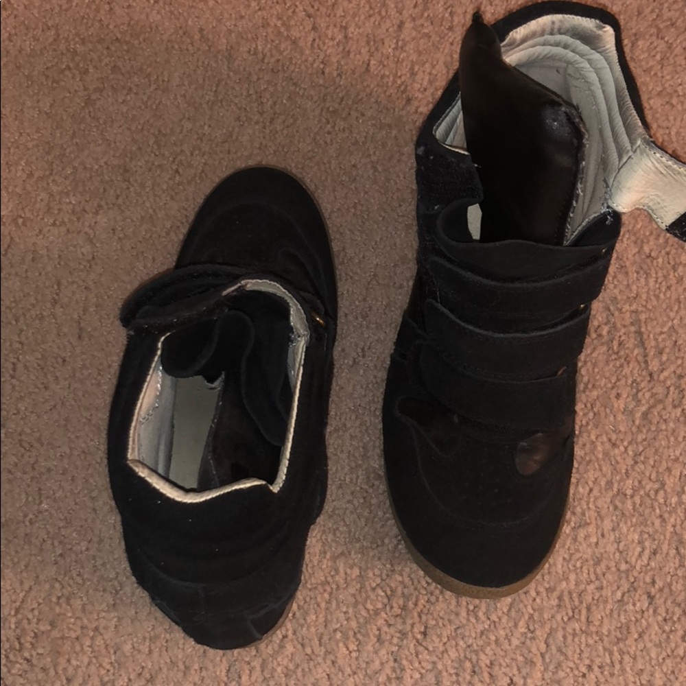 Steve Madden Velcro wedge sneakers - size 8